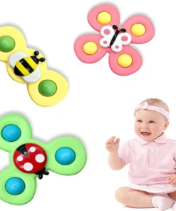 Suction Cup Spinner Toys