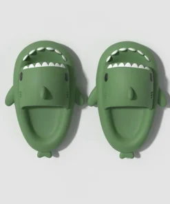 Men Cloud Sharks Slides