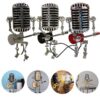 Vintage Microphone Robot Desk Lamp