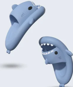 Men Cloud Sharks Slides