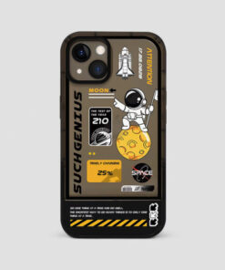 Space Astronaut Invisible Holder iPhone Case