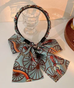 Retro Long Ribbon Headband