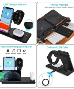 3 in 1 Wireless Charging Station