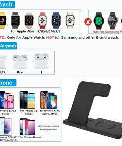 3 in 1 Wireless Charging Station