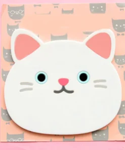 Cat Shaped Tea Coaster Cup Mat