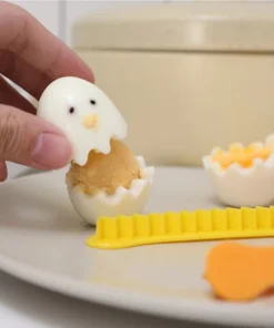 2 Pc Lace Boiled Egg Cutter