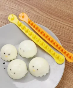 2 Pc Lace Boiled Egg Cutter