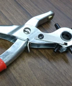 6 Diameter Revolving Leather Hole Punch Plier Tool