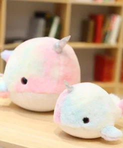 Cute Rainbow Narwhals Plush