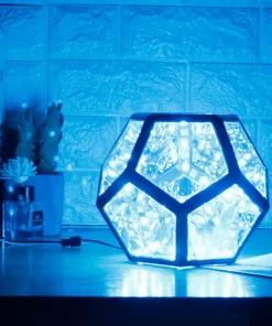 Color-Changing Infinite Dodecahedron Light