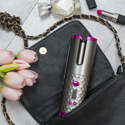 Cordless Auto-Rotating Ceramic Hair Curler