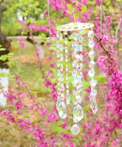 Aurora Crystal Wind Chimes
