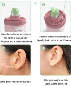 Disposable Earring Hole Cleaner Set