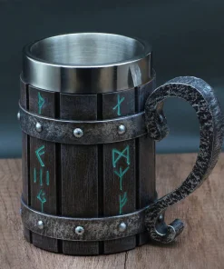 Nordic Rune Beer Tankard