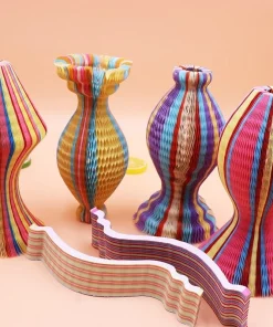 Foldable Magic Vase Paper Sun Hats