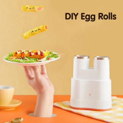 Double-tube Egg Roll Maker Cooking Tool