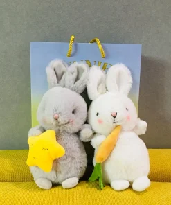 Cute Fluffy Bunny Stuffed Animal