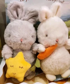 Cute Fluffy Bunny Stuffed Animal