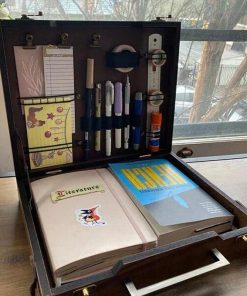 Writers Messenger Wood Box A5