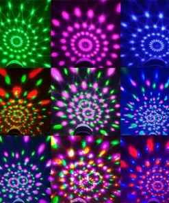 LED Disco Ball Colorful Rotating Bulb