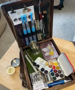 Writers Messenger Wood Box A5