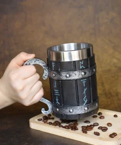 Nordic Rune Beer Tankard