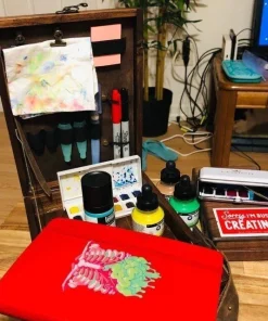 Writers Messenger Wood Box A5