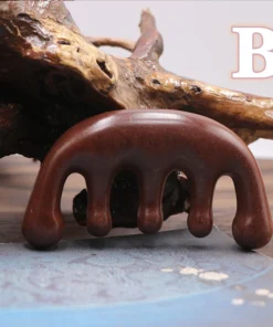 Handmade Sandalwood Massage Comb