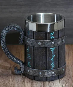 Nordic Rune Beer Tankard