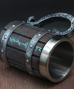 Nordic Rune Beer Tankard