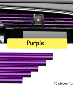 Chrome Styling Moulding Car Air Vent Trim Strip