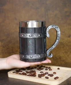 Nordic Rune Beer Tankard
