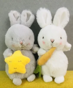 Cute Fluffy Bunny Stuffed Animal