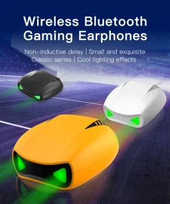 Wireless Ultra-Low Latency HI-FI Stereo Sound Noise Cancelling Earbuds