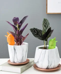 Self Spike Planter Drip Watering Bird