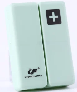 Daily Pill Organizer, 7 Compartments Portable Pill Case Travel Pill Organizer