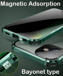 Anti-Peep Magnetic Case For iPhone