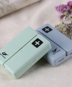 Daily Pill Organizer, 7 Compartments Portable Pill Case Travel Pill Organizer