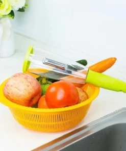 Stainless Steel Peeler With Storage Head