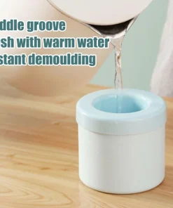 Portable 2 In 1 Ice Bucket Mold With Lid