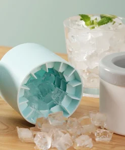 Portable 2 In 1 Ice Bucket Mold With Lid