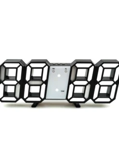 3D Modern Digital Led Wall Clock