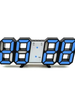 3D Modern Digital Led Wall Clock