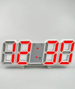 3D Modern Digital Led Wall Clock