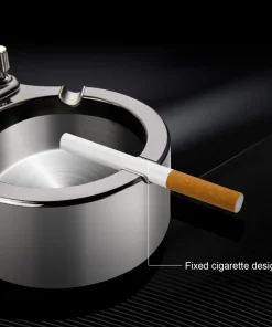 Metal Ashtray Ten Thousand Match Lighter