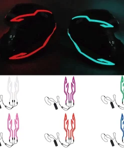 Motorcycle Helmet Light Bar