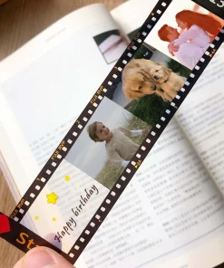 Custom Colorful Camera Roll Keychain