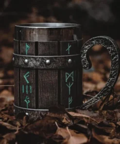 Nordic Rune Beer Tankard