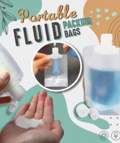 Portable Travel Fluid Makeup Packing Bag