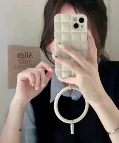 Frosted Pearl Bracelet Case for iPhone